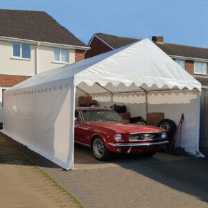 4m x 10m PVC storage marquee with strong steel frame