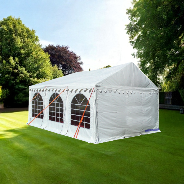 4m x 6m Classic Marquee, 500gsm PVC 1707N, Standard Plus 42mm Frame