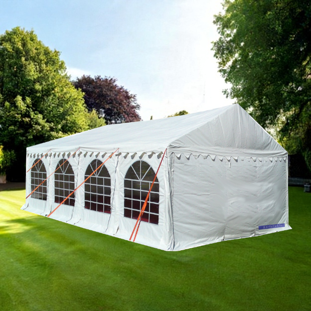 4m x 8m Classic Marquee, 500gsm PVC 1707N, Standard Plus 42mm Frame