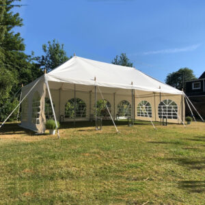 4m x 8m traditional PVC marquee 100% waterproof and fire retardant