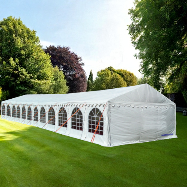 6m x 24m Classic Marquee, 500gsm PVC 1707N, Standard Plus 42mm Frame