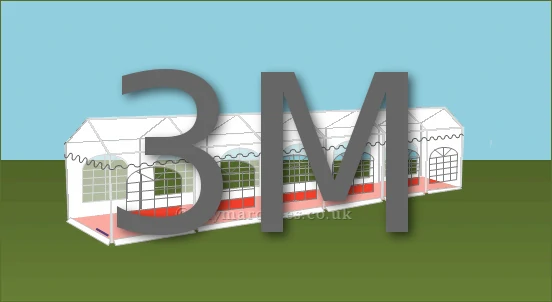 3m wide marquee parts
