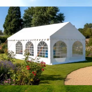 4x7m Heavy Duty PVC Fire Retardant Water Proof