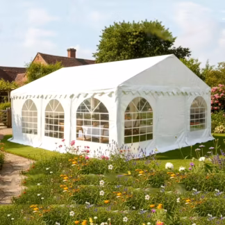 6x7m Heavy Duty PVC Marquee with FR Covers for sale