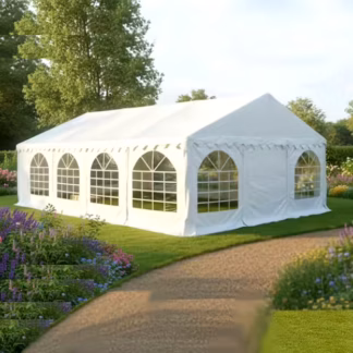 6x9m Heavy Duty PVC Marquee with FR covers