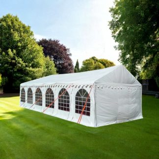 3m x 12m event marquee with strong PVC cover and steel frame perfect for any event