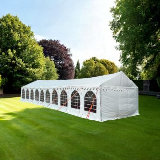 3x20m marquee with strong steel frame and PVC covers
