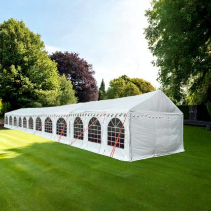 3x24m marquee with 500gsm PVC roof and sides