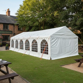 4x12m Luxury PVC Marquee with galvanised steel frame