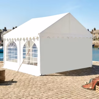 4x4m Luxury white PVC Marquee