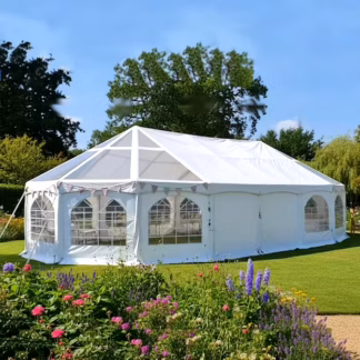6x12m oval PVC marquee for sale