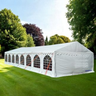 6x16m marquee perfect for garden use, strong steel frame, 1600 PVC covers