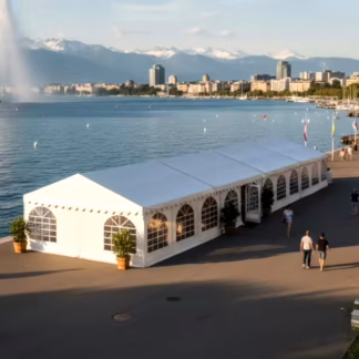 6x22m Pro 650gsm PVC Marquee Advanced Frame