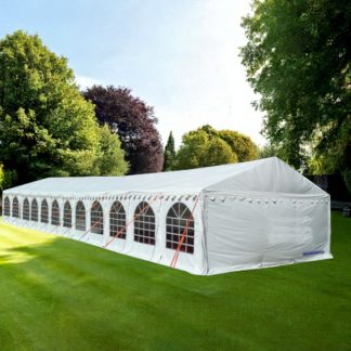6x24m classic garden party marquee tent with steel frame and strong PVC covers