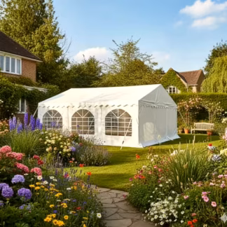 6x6m Professional PVC Marquee with FR Covers