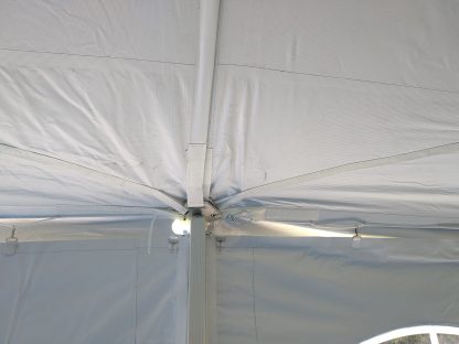 Metal plates 10mm at top of marquee legs
