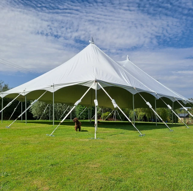 Modular tradtitional marquee - use as many different sizes with unmatched strength